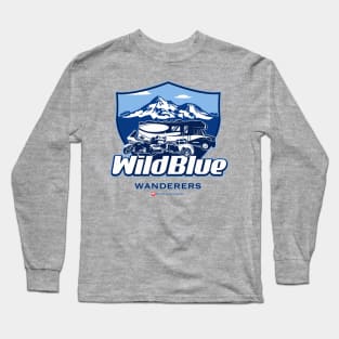 Wild Blue Wanderers Logo Long Sleeve T-Shirt